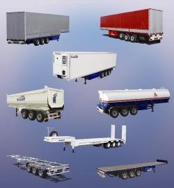 انواع مختلف تریلی